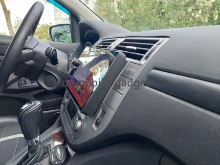 Штатная магнитола Ford Kuga, Fiesta, Fusion, Focus, Mondeo (черная) Canbox M-Line 7840-9159 на Android 10 (4G-SIM, 2/32, DSP, QLed)