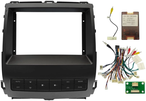 Toyota Land Cruiser Prado 120 2002-2009 (для любой комплектации, тип 2) OEM RK9-8518 на Android 10 (CarPlay, AHD, 1/32)