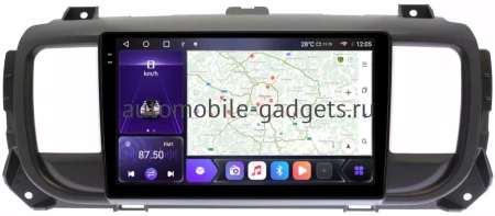 Carmedia SF-9934-MKD-9509-2K-664-D7 штатная магнитола для Citroen Dispatch, Jumpy, Spacetourer 2016+, Opel Vivaro, Zafira Live 2019+, PEUGEOT Expert, Traveller (2016+), TOYOTA ProAce (2016+) на Android 13 c 6GB, DSP, 4G