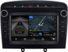 Магнитола в штатное место 2 din Peugeot 308, 408, RCZ 2007-2022 (черная, Тип 2) Canbox H-Line 4617-RP-2152-505 на Android 10 (4G-SIM, 4/64, DSP, QLed)