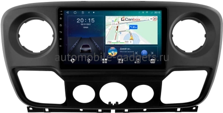 Renault Master 2010-2019 Canbox L-Line 4295-10-1361 на Android 10 (4G-SIM, 6/128, TS18, DSP, QLed)