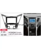 Carav 22-140 переходная рамка для установки автомагнитолы 9" в HYUNDAI Sonata, i-45 (YF) 2010-2014