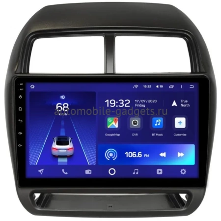 Штатное головное устройство Teyes CC2L PLUS 1/16 10 дюймов RM-10-1530 для Mitsubishi ASX, Outlander Sport, RVR 3 2016-2024 на Android 8.1 (DSP, IPS, AHD)