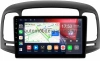 Hyundai Verna 2005-2010 (черная) Canbox L-Line 4167-9-1411 на Android 10 (4G-SIM, 3/32, TS18, DSP, QLed)