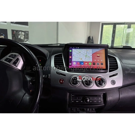 Штатная магнитола Canbox EVO 2K 5816-9057 для Mitsubishi L200 4, Pajero Sport 2 2008-2016 на Android 14 (4G-SIM, 8/256, DSP, QLed, AI, 360)