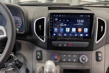 NaviPilot DROID10 ULTRA MAX штатная магнитола для Sollers Atlant 2022+, JAC Sunray 2011-2017 на ANDROID 12 с 8Gb, DSP, 4G