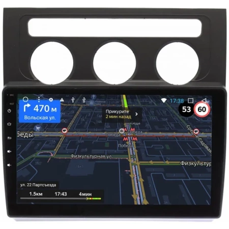 Штатная магнитола Volkswagen Touran 2003-2010 (с климат-контролем) OEM RK10-1170 на Android 10 (CarPlay, AHD, 1/32)