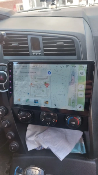 FarCar S500 TM158M штатная магнитола для SsangYong Actyon 2005-2010, Kyron, Actyon Sports 2006-2016 на Android 14 c 2Gb, DSP, 4G