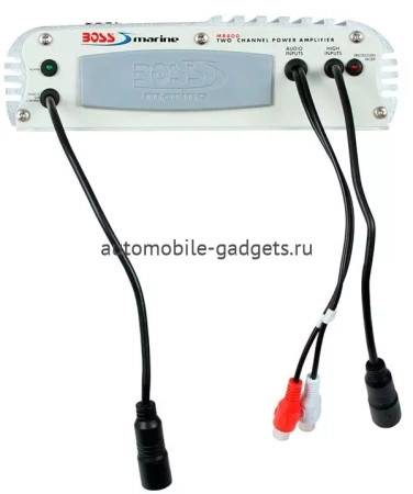 Усилитель влагозащищённый Boss Audio Marine MR800 (2x400 Вт., класс A/B)