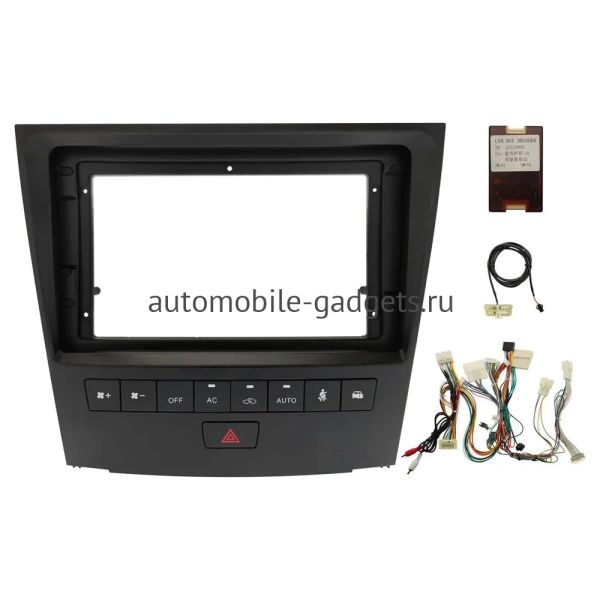 Штатная магнитола Lexus GS 3 2004-2011 (для авто с кассетой) Canbox L-Line 4169-9-1366 на Android 10 (4G-SIM, 2/32, TS18, DSP, QLed)