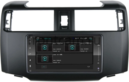 Магнитола в штатное место 2 din Toyota 4Runner 5 2009-2024 OEM RS6901-RP-TY4R2012-436 на Android 9