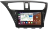 Штатная магнитола Honda Civic 9 5D 2011-2015 (левый руль, хэтчбэк) Canbox H-Line 7834-9-0108 Android 10 (4G-SIM, 6/128, DSP, IPS) С крутилками