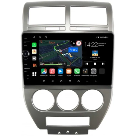 Штатная магнитола Canbox M-Line 7850-10-328 для Jeep Compass, Liberty (Patriot) 2006-2010 на Android 10 (4G-SIM, 2/32, DSP, QLed)
