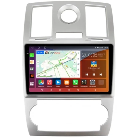 Chrysler 300C 2004-2011 Canbox H-Line 2K 4186-9112 на Android 10 (4G-SIM, 8/256, DSP, QLed)