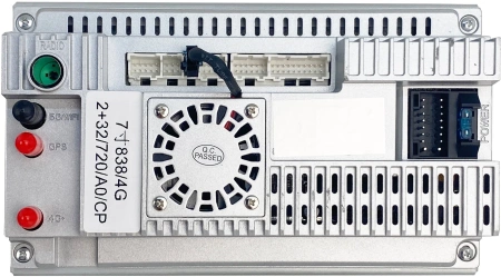 Магнитола в штатное место 2 din Opel Antara 2006-2017 (черная, с ребром) Canbox 2/32 на Android 10 (GT7-RP-11-028-213) (IPS, DSP, CarPlay)