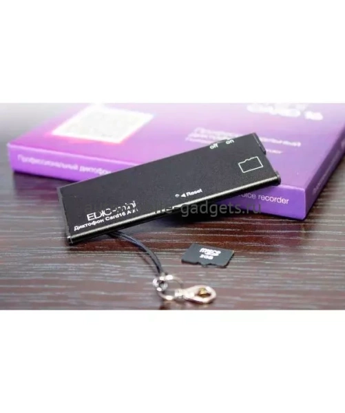 Цифровой диктофон Edic-mini Card 16 A95 Цифровой диктофон Edic-mini Card 16 A95