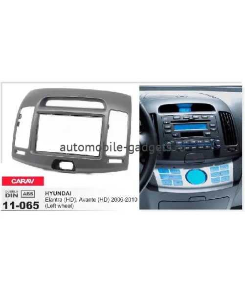 Переходная рамка CARAV 11-065  HYUNDAI Elantra (HD), Avante (HD) 2006-2010 / только для а/м с рулем слева