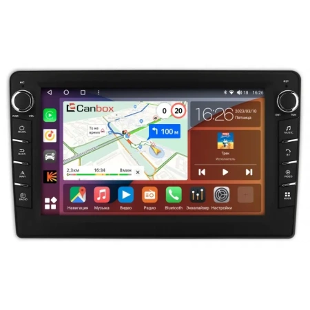 Штатная магнитола Canbox H-Line 7836-10-1108 для Audi A4 (B8), A5 (8T) 2007-2016 на Android 10 (4G-SIM, 4/32, DSP, QLed) С крутилками