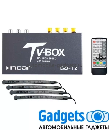 Incar DTV-18 автомобильный цифровой ТВ-тюнер