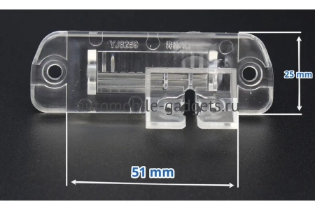Камера заднего вида 4 LED 140 градусов cam-099 для Mercedes ML-Class w164 (2005-2011), GL-Class x164 (2006-2012), R-Class w251 (2005+)