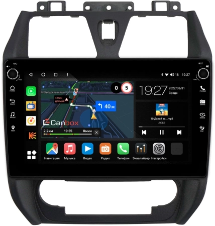 Штатная магнитола Canbox M-Line 7805-10-3019 для Geely Emgrand EC7 2009-2016 на Android 10 (4G-SIM, 2/32, DSP, QLed) С крутилками