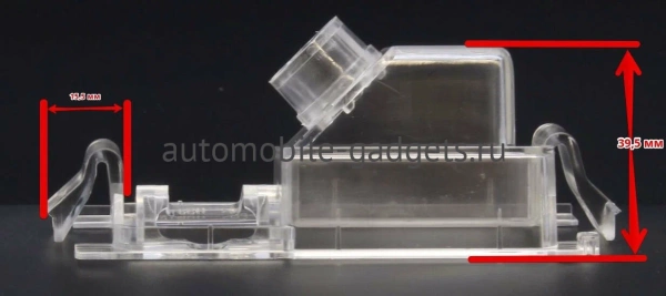 Камера заднего вида 4 LED 140 градусов cam-020 для Hyundai Solaris Hatchback 12+ / KIA Rio Hatchback, Ceed 2012+