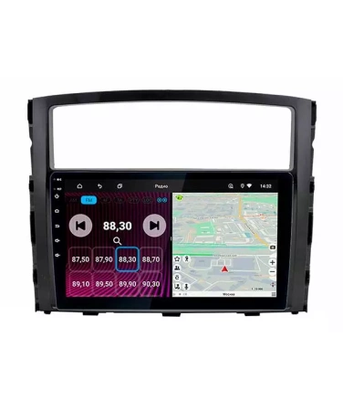 Incar TSA-6104 штатная магнитола для Mitsubishi Pajero IV (2006+), Montero, Shogun на Android 10 с 4GB оперативной памяти, DSP процессором