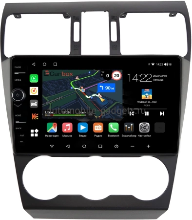 Штатная магнитола Subaru Forester 4 2015-2018, XV, Crosstrek 2015-2017, WRX 2016-2021 Canbox M-Line 7840-9036 на Android 10 (4G-SIM, 2/32, DSP, QLed)