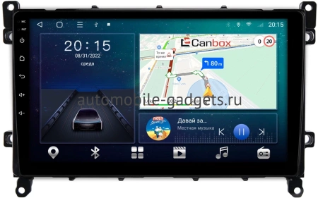 Toyota Prius 4 (XW50) 2018-2023 Canbox M-Line 4544-9-TO380N на Android 10 (4G-SIM, 2/32, DSP, QLed)