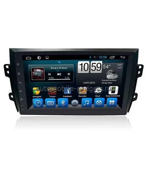 Штатная магнитола для Suzuki SX4, Fiat Sedici (2006-2014) Carmedia KR-9026-T8 на Android 9.0 с 2ГБ оперативной памяти Штатная магнитола для Suzuki SX4, Fiat Sedici (2006-2014) Carmedia KR-9026-T8 на Android 9.0 с 2ГБ оперативной памяти