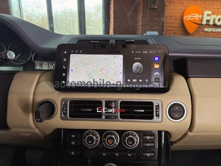 Штатная магнитола Land Rover Range Rover 3 2005-2012 12.3 дюйма Canbox PRO-Line 4331-1512 на Android 13 (4G-SIM, 6/128, DSP, QLed) BMW Style