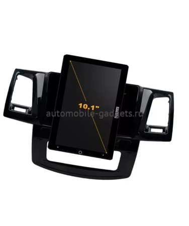 Carmedia OL-9603-2D-RL (вертикально-поворотный экран) магнитола для Toyota HiLux, Fortuner 2005-2015 на Android 10 с 4Гб, DSP