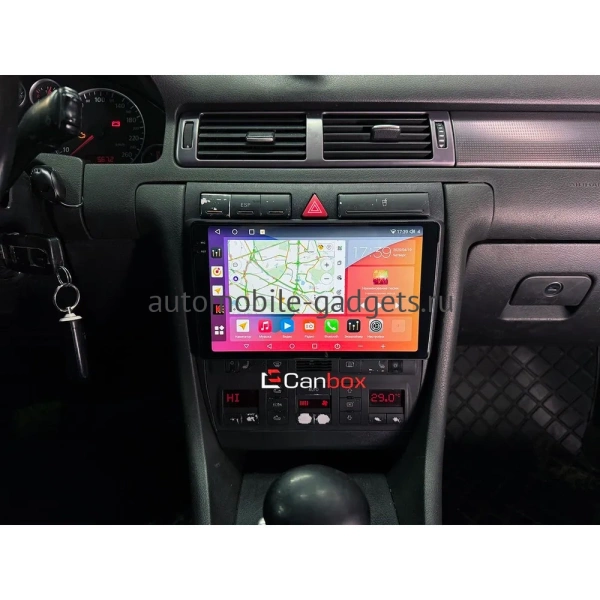 Штатная магнитола Audi A6 (C5), A6 (C5) Allroad, S6 (C5), RS6 (C5) 1997-2006 Canbox EVO 2K 5815-9110 на Android 14 (4G-SIM, 6/128, DSP, QLed, AI, 360)