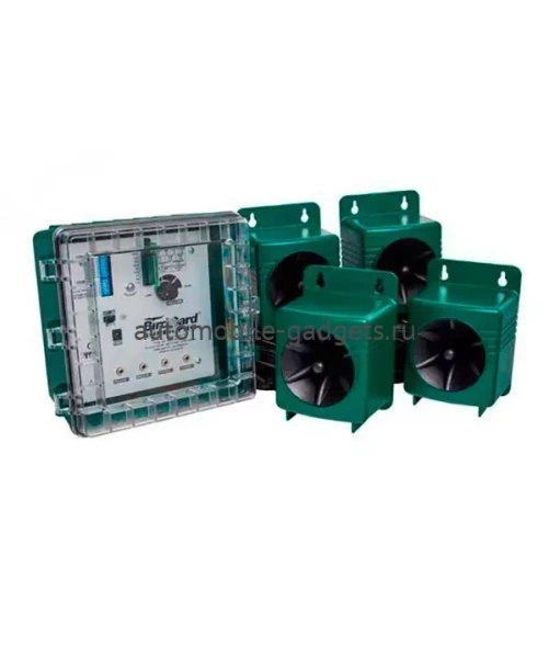 Биоакустический отпугиватель птиц "Super BirdXPeller PRO" с 4 выносными динамиками