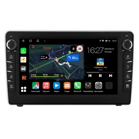 Штатная магнитола Canbox M-Line 7831-9-6720 для Peugeot 407 2004-2011 (черная) на Android 10 (4G-SIM, 2/32, DSP, IPS) С крутилками