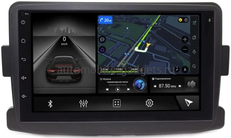 Renault Duster, Sandero 2, Logan 2, Kaptur, Dokker 2012-2022 Canbox L-Line 4476-RP-RNDS-08 на Android 10 (4G-SIM, 3/32, TS18, DSP, QLed)