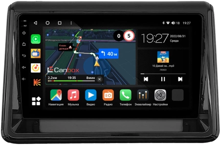 Штатная магнитола Canbox M-Line 4542-9-0565 для Toyota Esquire, Noah 3 (R80), Voxy 3 (R80) 2014-2022 на Android 10 (4G-SIM, 4/64, DSP, QLed)