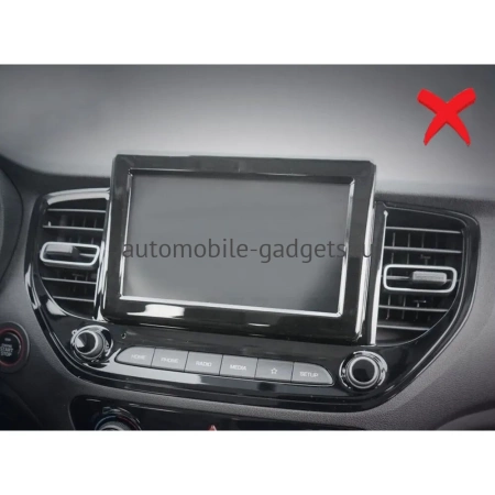 Штатная магнитола Hyundai Solaris 2 2017-2024 (серебряная) Canbox L-Line 4167-9039 на Android 10 (4G-SIM, 3/32, TS18, DSP, QLed)