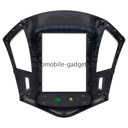 Штатное головное устройство Chevrolet Cruze 2012-2016 (черно-серая, глянцевая) Canbox PRO-Line (Tesla style) 9.7 дюймов 4/64 7881-1312-182 на Android 13 (4G-SIM, DSP, QLed)