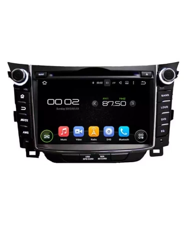 CarMedia KD-7028-P30 штатная магнитола для Hyundai i30 2012-2016 на Android 9.0 c 2GB оперативной памяти и DSP процессором