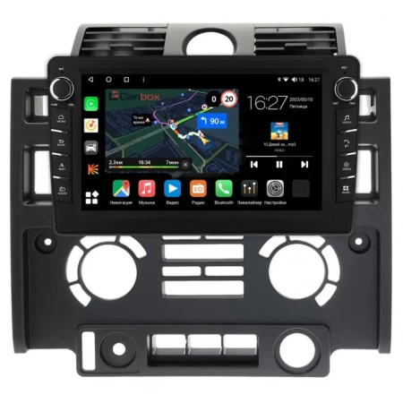 Штатная магнитола Land Rover Defender 2007-2016 Canbox M-Line 7831-9-013 на Android 10 (4G-SIM, 2/32, DSP, IPS) С крутилками
