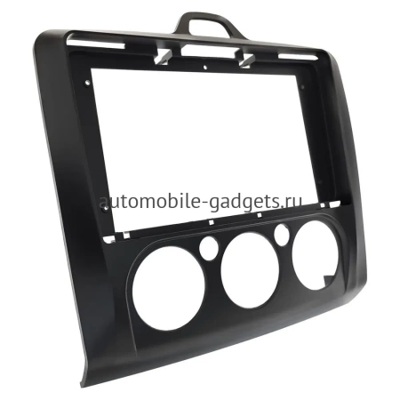 Штатное головное устройство Teyes CC2 PLUS 4/32 9 дюймов RM-9-0526 для Ford Focus 2 2007-2011 (черная, авто с кондиционером) на Android 10 (4G-SIM, DSP, QLed)