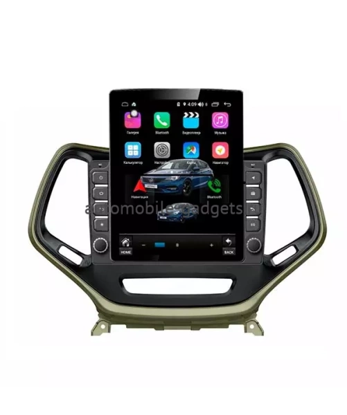 Carmedia OL-1253-12-D ("Тесла-стиль") магнитола для Jeep Cherokee 2013+ на Android 10 с 4Гб  и DSP
