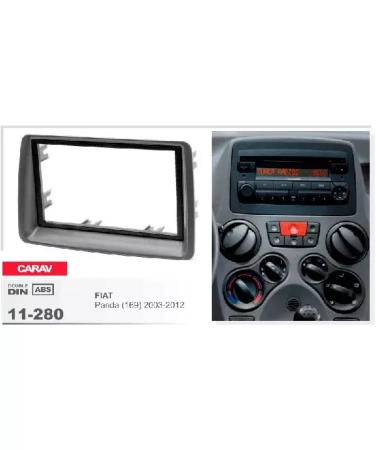 Переходная рамка CARAV 11-280 FIAT Panda (169) 2003-2012