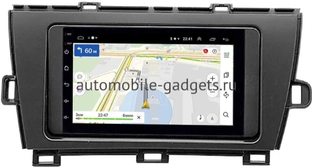 Toyota Prius 3 (XW30) 2009-2015 (руль справа) OEM 2/16 на Android 10 (GT7-RP-TYPS09R-430)