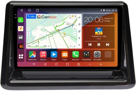 Штатная магнитола Canbox H-Line 2K 4180-9194 для Toyota Esquire, Noah 3 (R80), Voxy 3 (R80) 2014-2022 на Android 10 (4G-SIM, 4/32, DSP, QLed)
