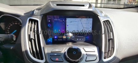 Штатное головное устройство Ford C-Max 2, Escape 3, Kuga 2 2012-2019 (для SYNC, can RZC) Teyes CC3 2K 4/64 9.5 дюймов RM-9-5857 на Android 10 (4G-SIM, DSP, QLed)