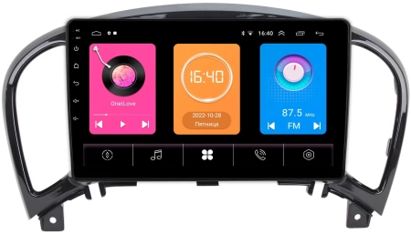 Штатная магнитола Nissan Juke 2010-2019 OEM RK9-9154 на Android 10 (CarPlay, AHD, 1/32)
