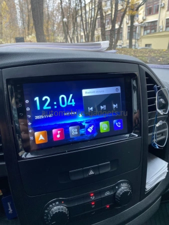 Штатная магнитола Canbox GTR9-9148 для Mercedes A-klasse (W169), B-klasse (W245), Vito 2 (W639), Vito 3 (W447), Viano (W639) 2006-2018 (глянцевая) на Android 10 (IPS, DSP, CarPlay)