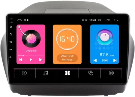 Штатная магнитола OEM RK10-1042 для Hyundai ix35, Tucson 2 2009-2015 на Android 10 (CarPlay, AHD, 1/32) (для авто с камерой)